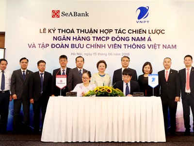 SeABank hợp tác chiến lược với VNPT