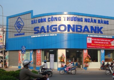 Phòng giao dịch Saigonbank (ảnh minh họa).