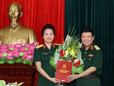 Triển khai quyết định nhân sự của Bộ trưởng Bộ Quốc phòng