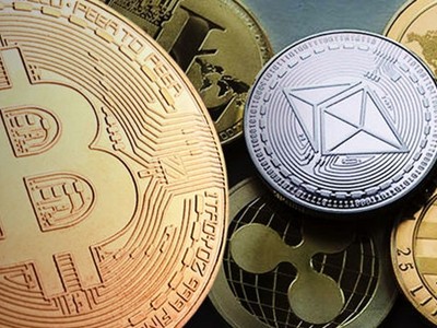 Bitcoin, Ethereum, Ripple hiện là 3 tiền ảo vốn hóa lớn nhất thế giới. Ảnh: Daily Express.