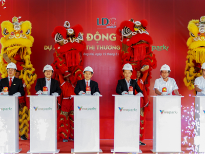 LDG Group chuẩn bị triển khai ra thị trường Dự án khu đô thị thương mại Viva Park với dòng sản phẩm nhà phố và biệt thự xây sẵn.