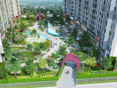 Sky Garden đang có chính sách ưu đãi rất lớn dành cho khách mua căn hộ.