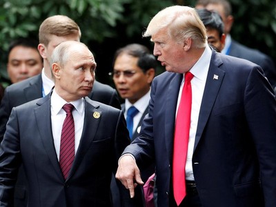 Tổng thống Putin và Tổng thống Trump (Ảnh: Reuters).