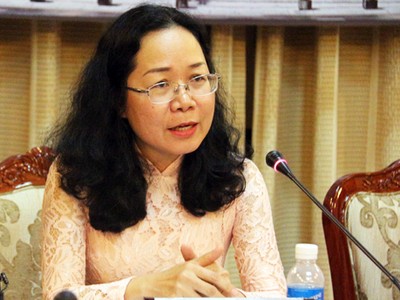 Chánh văn phòng Thành ủy TP.HCM Thái Thị Bích Liên. Ảnh: Hữu Công.