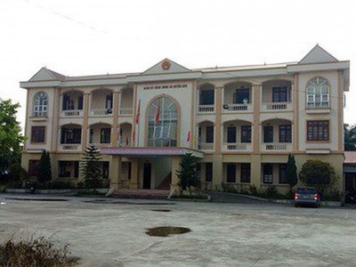 UBND xã Huyền Sơn. Ảnh: VOV.