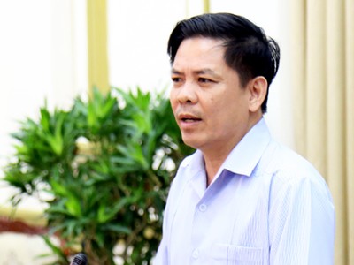 Bộ trưởng Nguyễn Văn Thể phát biểu tại cuộc họp. Ảnh: Hữu Công.