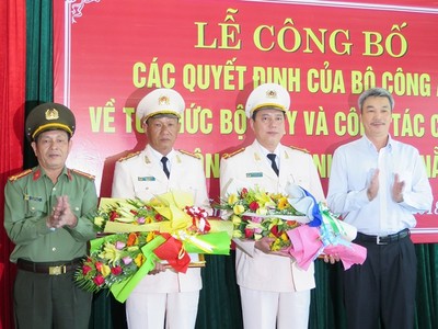 Bộ Công an bổ nhiệm nhân sự mới