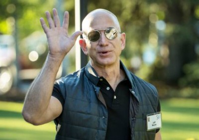 Ông chủ Amazon - Jeff Bezos. Ảnh: AFP.