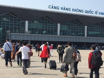 Dự án mở rộng cảng hàng không quốc tế Vinh sẽ bắt đầu vào quý 2/2019.