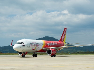 Vietjet chào mừng chuyến bay đầu tiên Đà Nẵng - Bangkok (Thái Lan)
