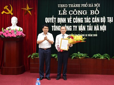 Trao quyết định bổ nhiệm Chủ tịch HĐTV Transerco