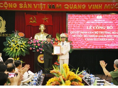 Điều động, bổ nhiệm nhân sự Bộ Công an