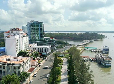 Bến Ninh Kiều ở Cần Thơ. Ảnh: Quang Vinh.