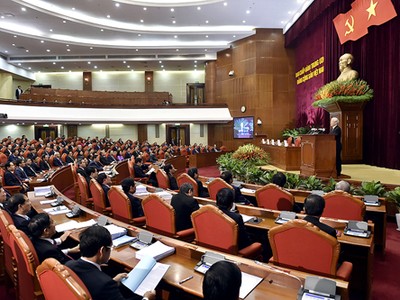 Hội nghị Trung ương 8, khoá XII diễn ra tại Hà Nội từ ngày 2 đến 6/10 đã thống nhất cao ban hành quy định về trách nhiệm nêu gương. Ảnh: Nhật Bắc/VGP.