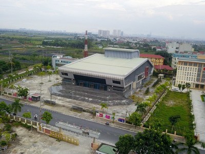 Nhà hát huyện Đan Phượng.