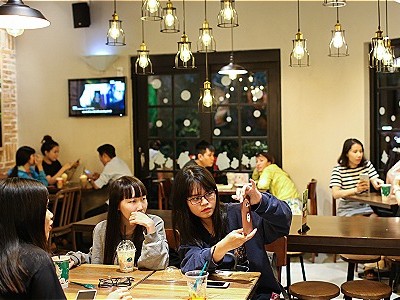 Chuỗi cà phê ngày càng "ăn nên làm ra". Ảnh: Quỳnh Trần.