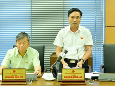 Thiếu tướng Nguyễn Doãn Anh là đại biểu Quốc hội TP Hà Nội khóa XIV.