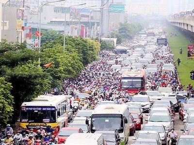 TP Hà Nội đang xây dựng đề án thu phí phương tiện vào nội đô.