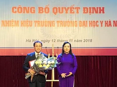 Trường Đại học Y Hà Nội có tân Hiệu trưởng