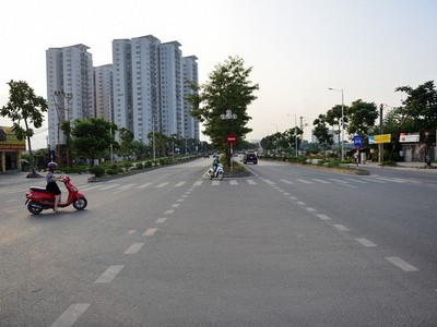 Tuyến phố được Hà Nội đặt tên nhà tư sản Trịnh Văn Bô. (Ảnh: Toàn Vũ).