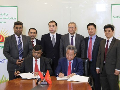 Tập đoàn Lộc Trời ký kết thỏa thuận hợp tác chiến lược với Tập đoàn Phoenix tại Dubai ngày 21/12/2018.