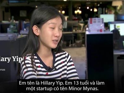 Cô bé Hong Kong 13 tuổi sáng lập công ty công nghệ