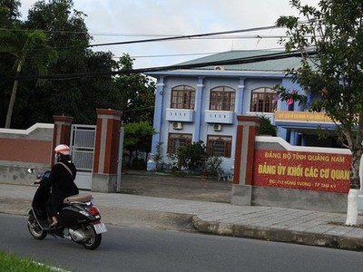 Kỷ luật Phó Bí thư Đảng ủy Khối các cơ quan tỉnh Quảng Nam