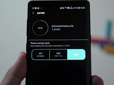 Chế độ tiết kiệm pin trên một số smartphone giúp tăng thời gian sử dụng lên nhiều giờ. Ảnh:Soyacincau