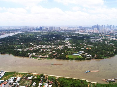 Dự án Bình Quới - Thanh Đa đã treo hơn 20 năm qua. Ảnh: Lê Quân.