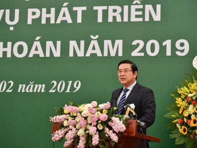 Ông Trần Hoài Nam, Phó tổng giám đốc Vietjet phát biểu tại Hội nghị