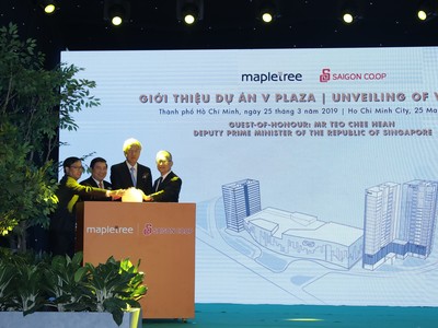 Nghi thức khởi động Dự án V Plaza.