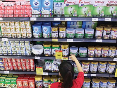 Thị trường sữa, miếng bánh hấp dẫn tân binh