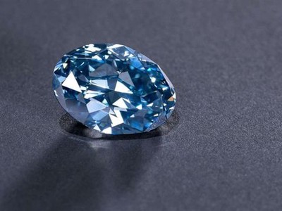 Viên kim cương Okavango Blue. (Nguồn: Okavango Diamond Company).