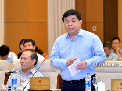 Bộ trưởng Bộ Kế hoạch và Đầu tư Nguyễn Chí Dũng.