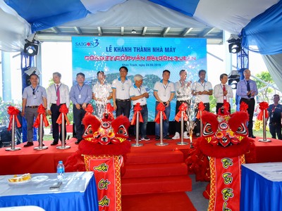 Lễ cắt băng khánh thành nhà máy Sài Gòn 3 Jean.