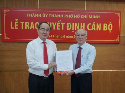 Ông Phan Nguyễn Như Khuê giữ chức Trưởng Ban Tuyên giáo Thành ủy TP.HCM. 