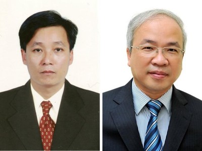 Thứ trưởng Nguyễn Khánh Ngọc (trái) và Thứ trưởng Phan Chí Hiếu của Bộ Tư pháp. Ảnh Internet.