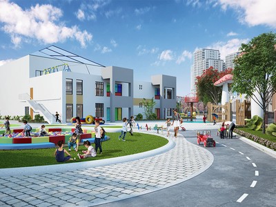 Phối cảnh một dự án ven biển tại Nhơn Hội đang là điểm nóng của thị trường.