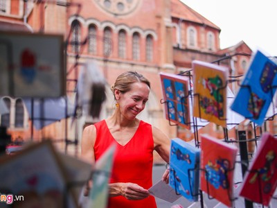 Bà Mary Tarnowka khi mới đến TP.HCM đảm nhận vai trò tổng lãnh sự năm 2016. Ảnh: Hoàng Việt.