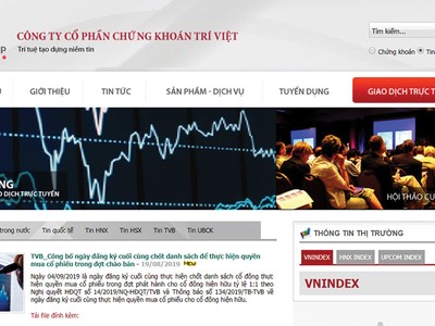 Chứng khoán Trí Việt (TVSC) phát hành 24 triệu cổ phiếu tăng vốn