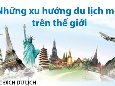 [Infographic] Những xu hướng du lịch mới trên thế giới