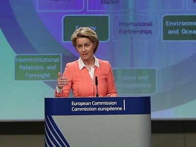 Chủ tịch Ủy ban châu Âu (EC) Ursula von der Leyen. (Nguồn: Reuters).