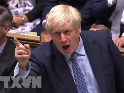 Thủ tướng Anh Boris Johnson. (Ảnh: AFP/TTXVN).