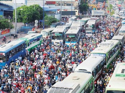 TP.HCM tính hạn chế và tiến tới ngưng hoạt động mô tô và xe gắn máy 2 - 3 bánh tại một số khu vực trung tâm (ảnh: ANTĐ).