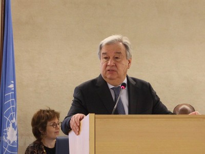 Tổng thư ký Liên Hợp Quốc Antonio Guterres. Ảnh Internet