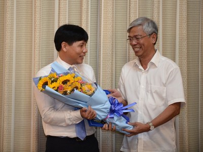 Ông Phan Công Bằng nhận quyết định bổ nhiệm giữ chức Phó giám đốc Sở GTVT TP.HCM.