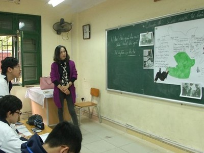 Giáo viên hợp đồng sẽ có cơ hội được xét tuyển đặc cách. (Ảnh minh họa: Phạm Mai/Vietnam+)