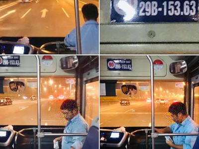 Xí Nghiệp xe buýt Yên Viên đã đình chỉ phụ xe có hành vi chưa chuẩn mực với hành khách.