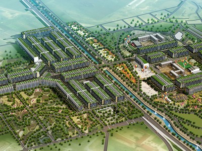 Phối cảnh Khu đô thị Bãi Muối 