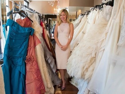 Phù dâu chuyên nghiệp Jent Glantz. Ảnh: Busniess Insider. 